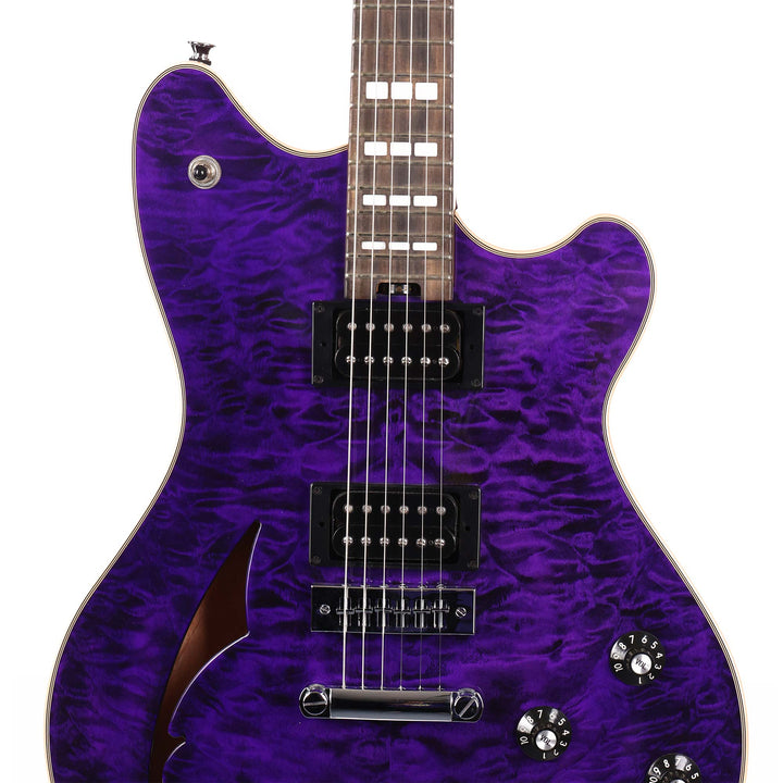 EVH SA-126 Special QM Wolfgang Van Halen Signature Trans Purple