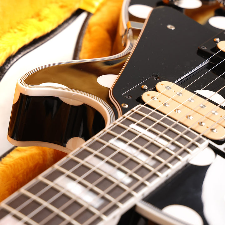 Gibson Custom Shop Les Paul Custom Made 2 Measure Black and White Polka Dots