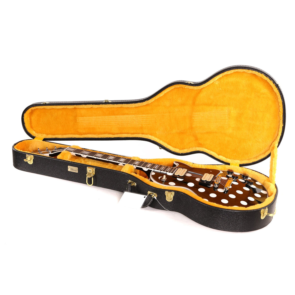 Gibson Custom Shop Les Paul Custom Made 2 Measure Black and White Polka Dots — 14