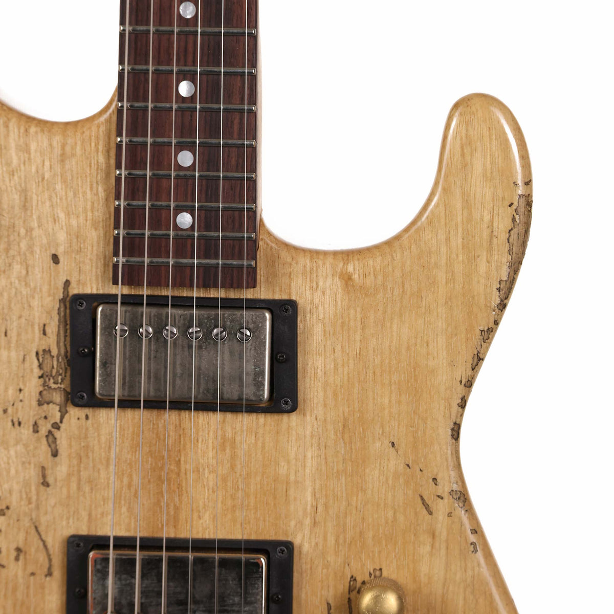 Charvel Custom Shop Nitro Aged San Dimas Korina Natural Relic — 6