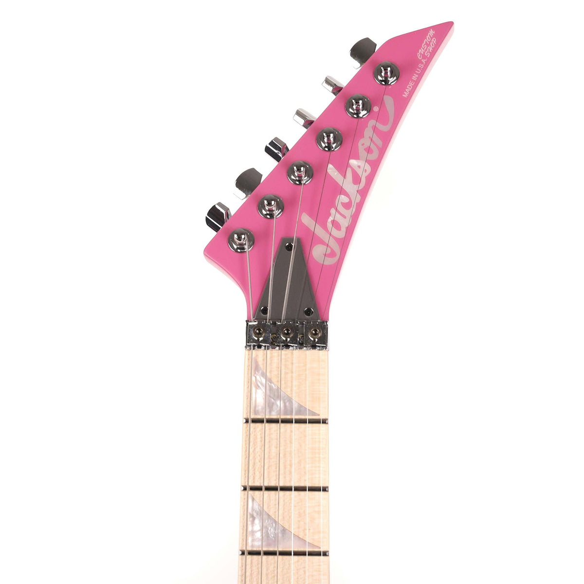 Jackson Custom Shop Soloist HS Platinum Pink — 6