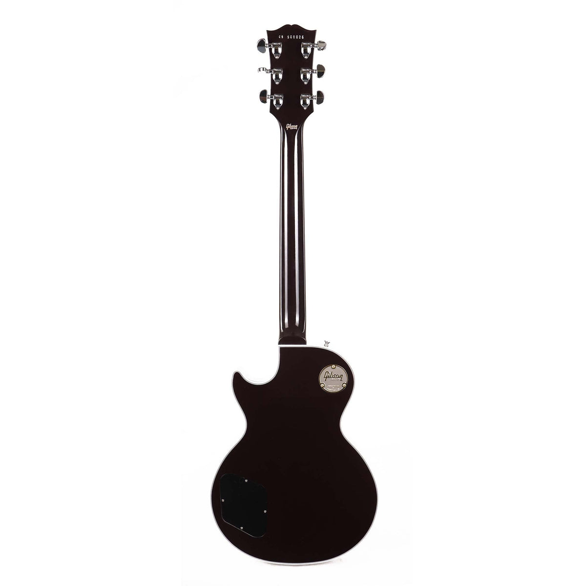 Gibson Custom Shop Les Paul Custom Made 2 Measure Oxblood and Chrome Hardware — 3