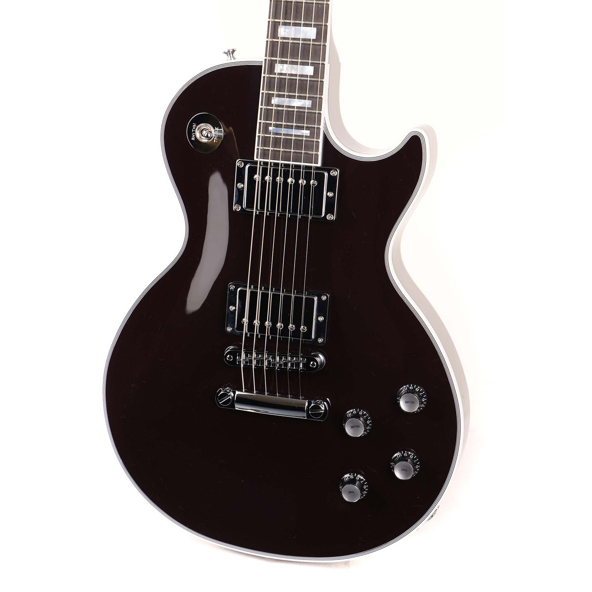 Gibson Custom Shop Les Paul Custom Made 2 Measure Oxblood and Chrome Hardware — 5