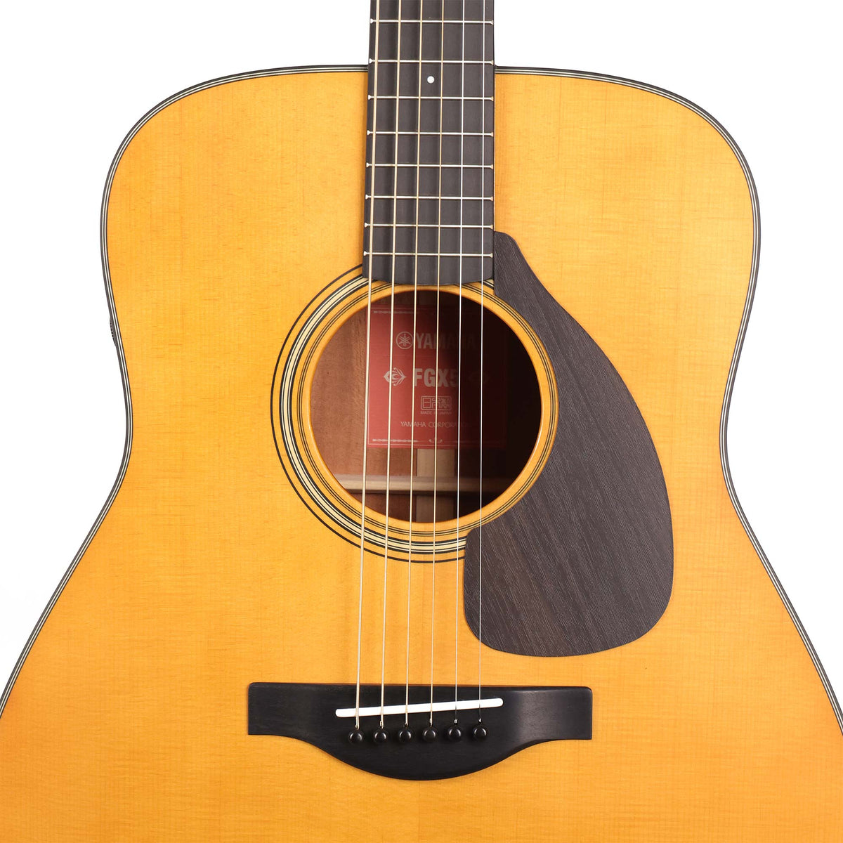 Yamaha Red Label FGX5 Acoustic-Electric Natural — 4
