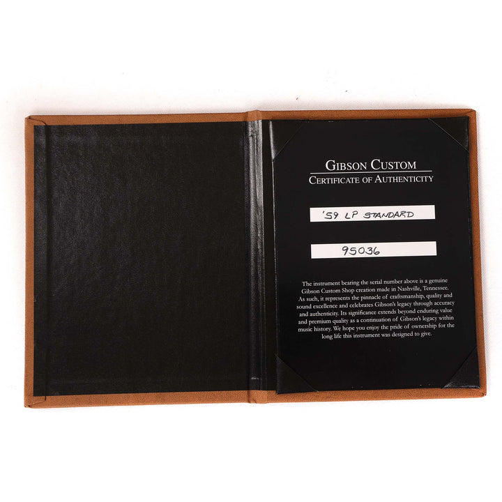 Gibson Custom Shop 1959 Les Paul Standard Made 2 Measure VOS Green Lemon Fade