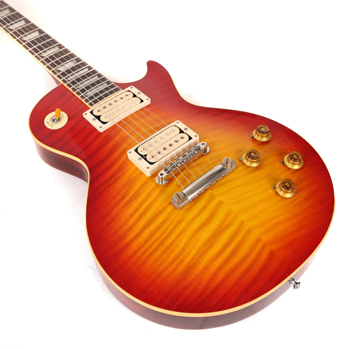 Gibson Custom Shop 1959 Les Paul Reissue Made 2 Measure Super Light Mahogany Washed Cherry Sunburst VOS — 6