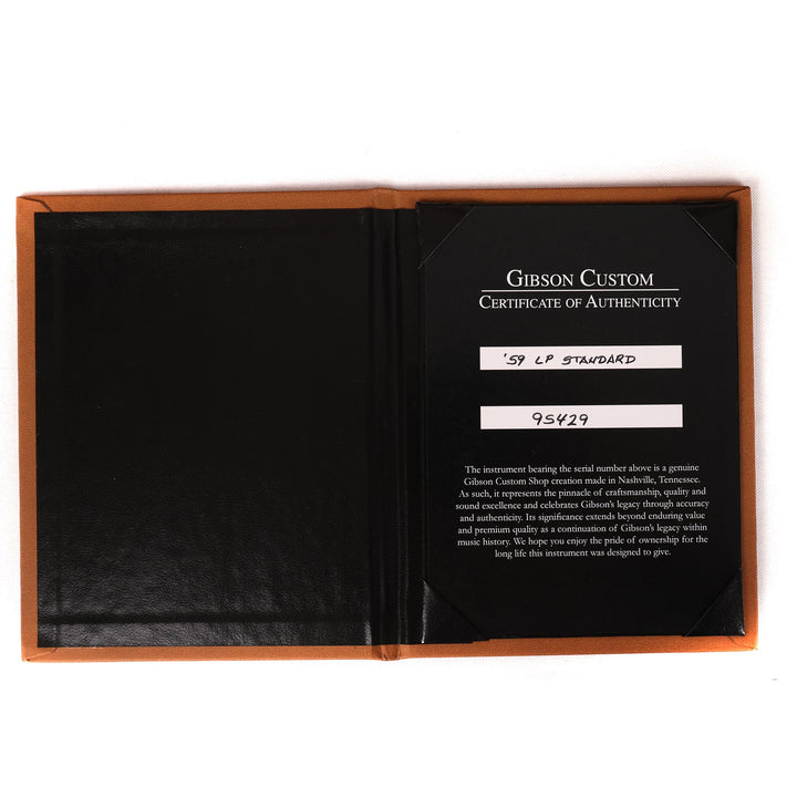 Gibson Custom Shop 1959 Les Paul Standard VOS Sunrise Teaburst Sorted for Lightweight