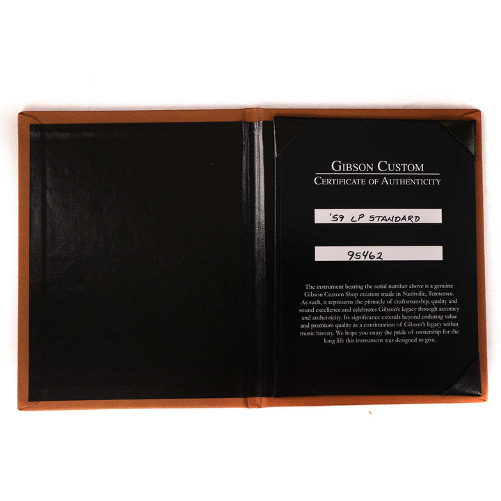 Gibson Custom Shop 1959 Les Paul Standard Made 2 Measure Super Lightweight VOS Bourbon Burst