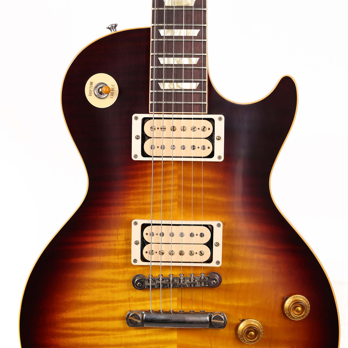 Gibson Custom Shop 1959 Les Paul Standard Made 2 Measure Super Lightweight VOS Bourbon Burst — 4