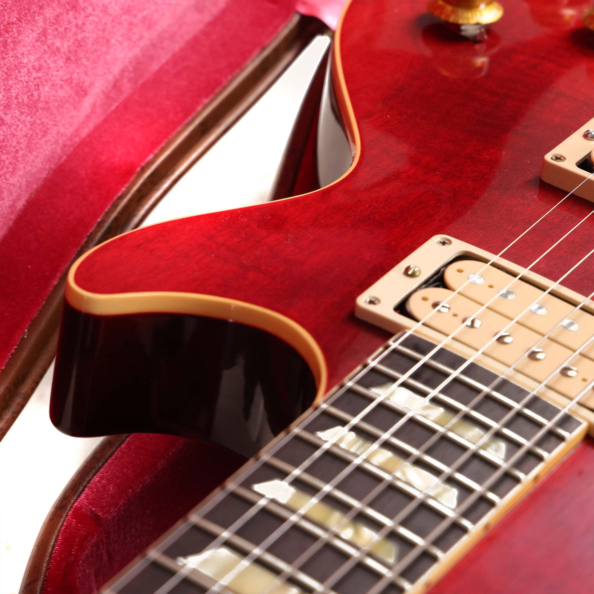 Gibson Custom Shop 1958 Les Paul Reissue Made 2 Measure Aniline Cherry Red — 10