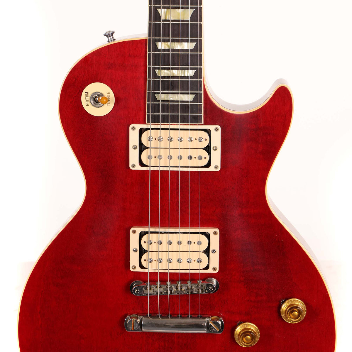 Gibson Custom Shop 1958 Les Paul Reissue Made 2 Measure Aniline Cherry Red — 4