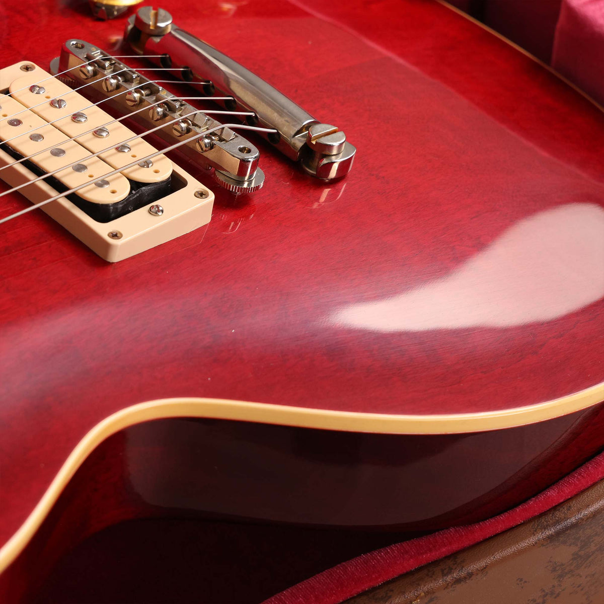 Gibson Custom Shop 1958 Les Paul Reissue Made 2 Measure Aniline Cherry Red — 8