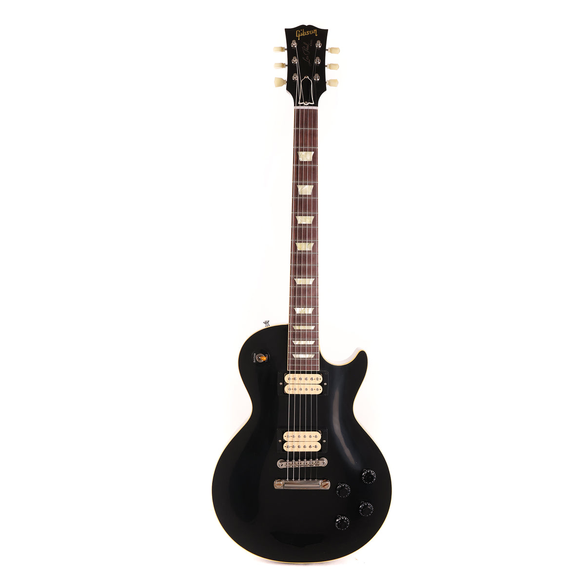 Gibson Custom Shop 1957 Les Paul Standard Made 2 Measure VOS Ebony with Double Classic Whites — 3