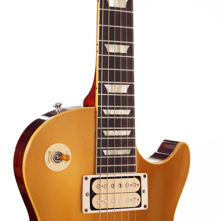 Gibson Custom Shop 1957 Les Paul Standard Made 2 Measure Goldtop Double Gold