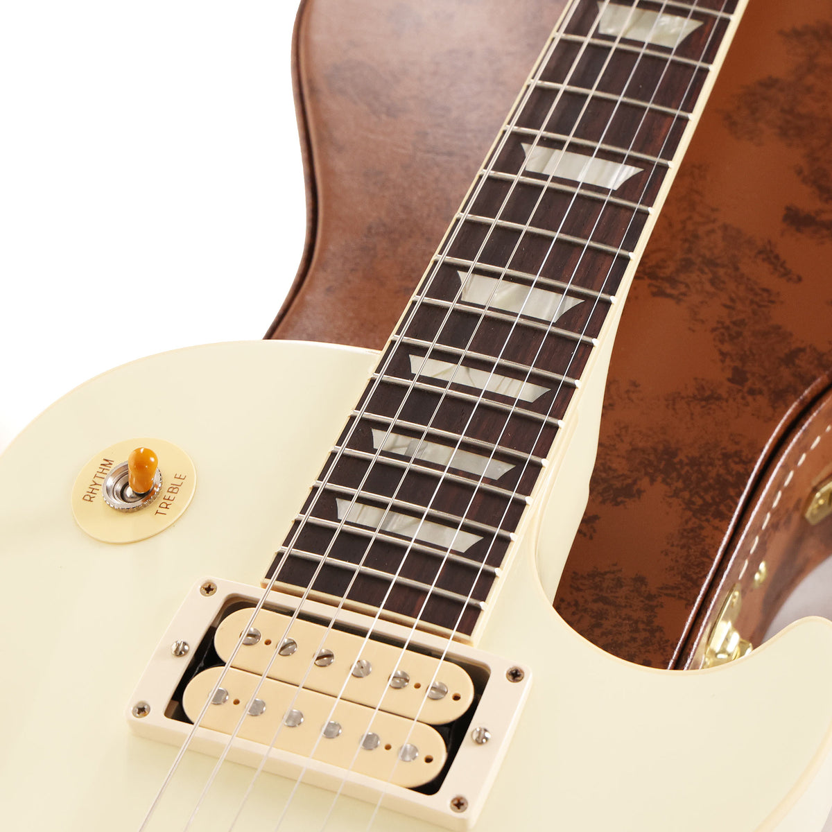 Gibson Custom Shop 1957 Les Paul Reissue Made 2 Measure All Vintage White 2026 — 7