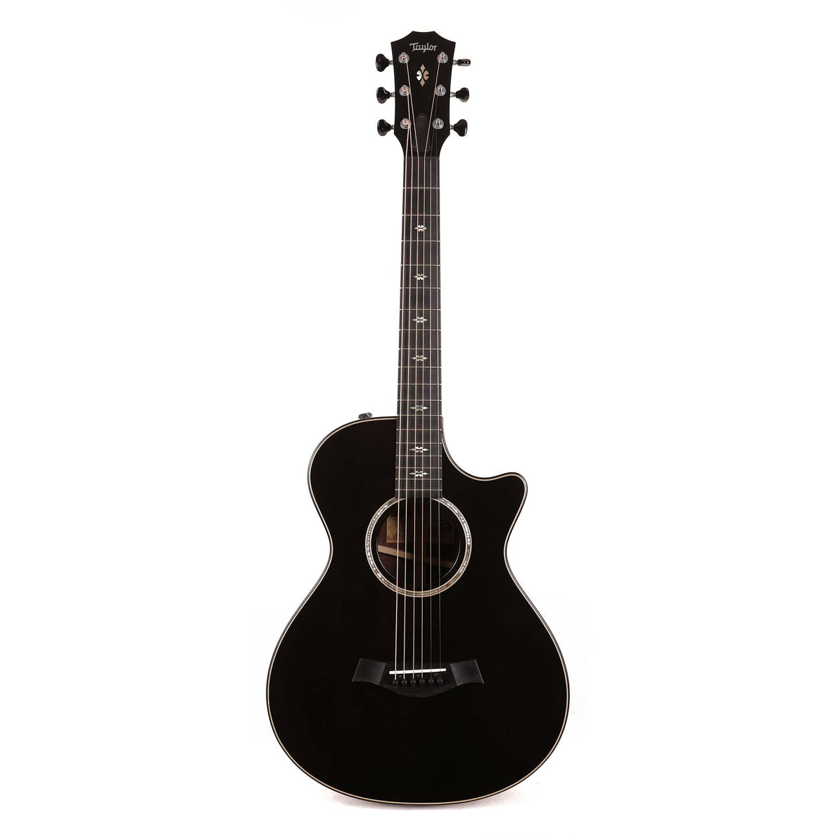 Taylor Grand Concert 12-Fret Limited Edition Charcoal Black Top — 2