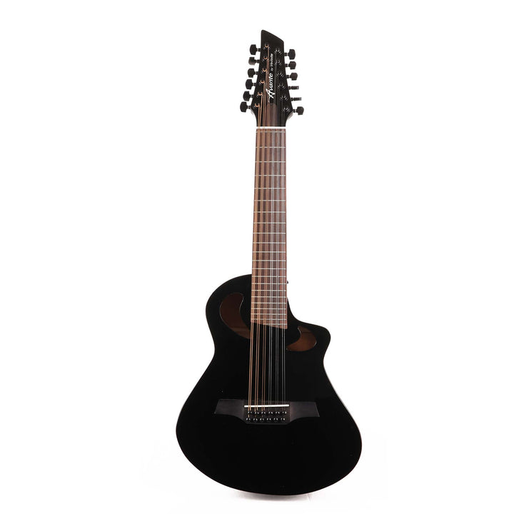 Avante by Veillette Gryphon Short Scale Acoustic Guitar Black