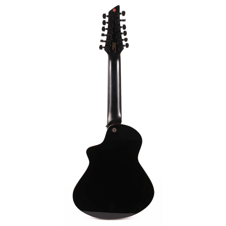 Avante by Veillette Gryphon Short Scale Acoustic Guitar Black