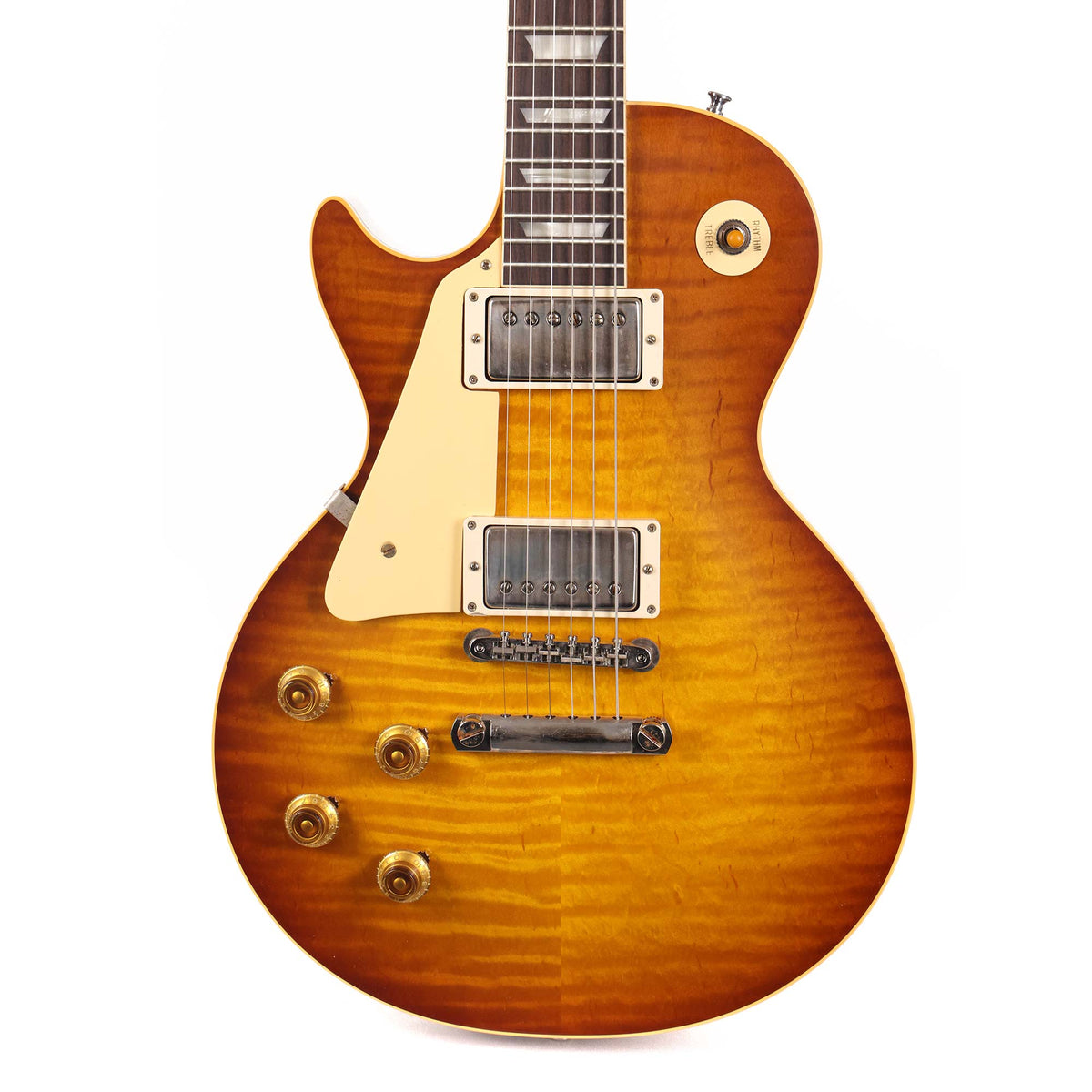 Gibson Custom Shop 1959 Les Paul Standard Left-Handed Golden Poppy Burst VOS — 1
