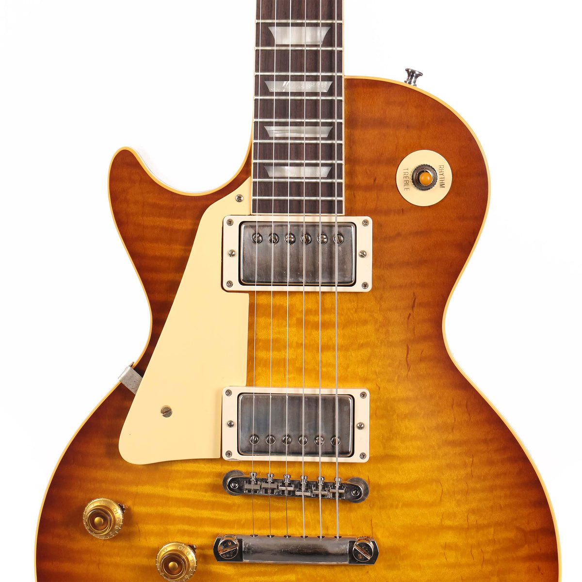 Gibson Custom Shop 1959 Les Paul Standard Left-Handed Golden Poppy Burst VOS — 4
