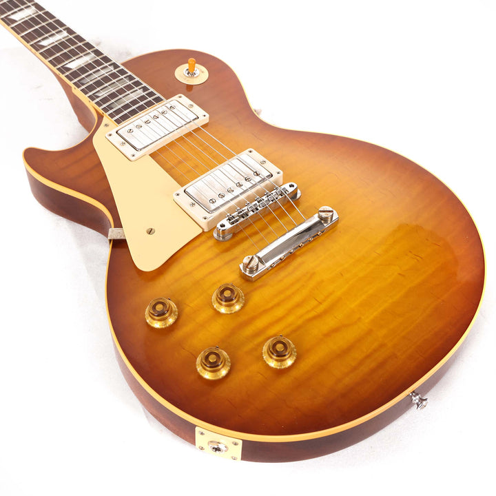 Gibson Custom Shop 1959 Les Paul Standard Left-Handed Golden Poppy Burst VOS