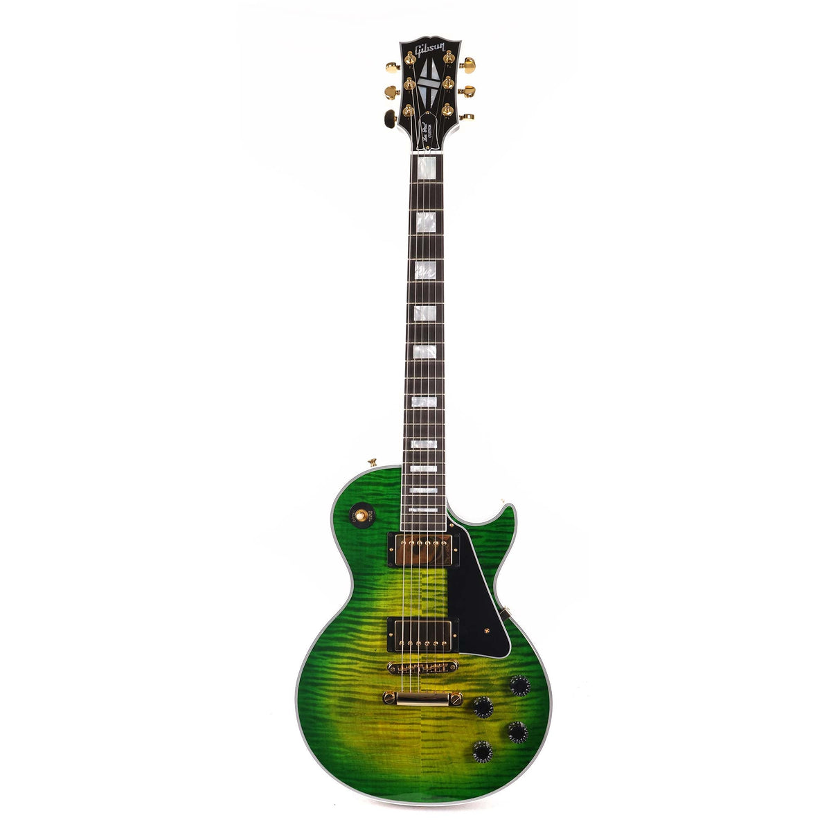 Gibson Custom Shop Les Paul Custom Made 2 Measure Iguana Burst Gloss — 2