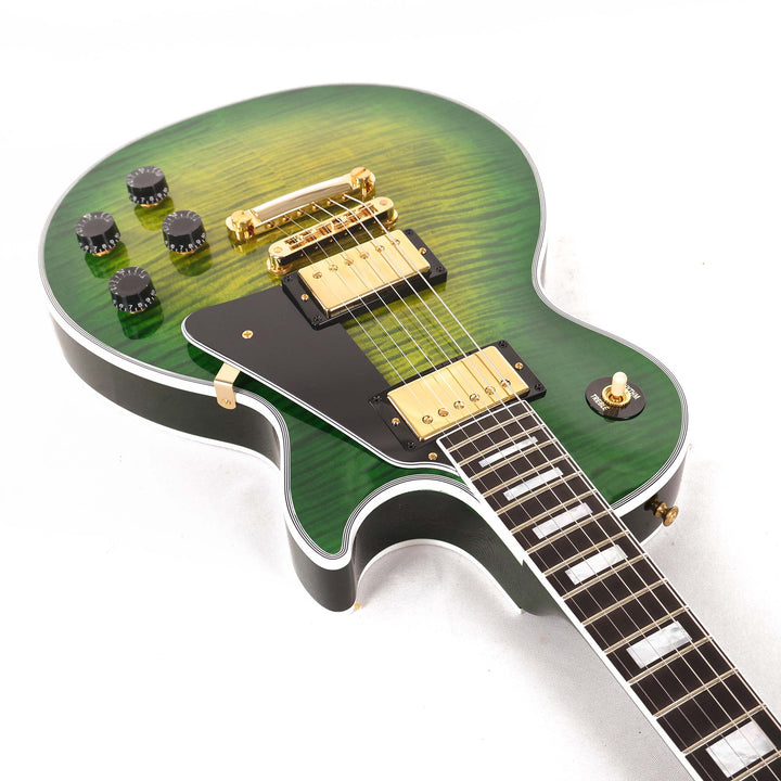 Gibson Custom Shop Les Paul Custom Made 2 Measure Iguana Burst Gloss