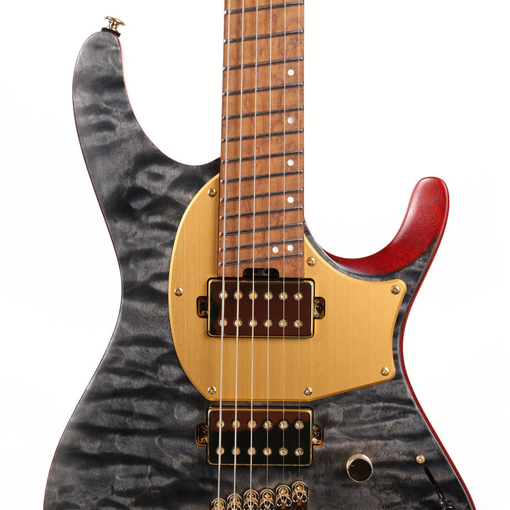 Ibanez MGFM10 Headless Guitar Obsidian Black Low Gloss