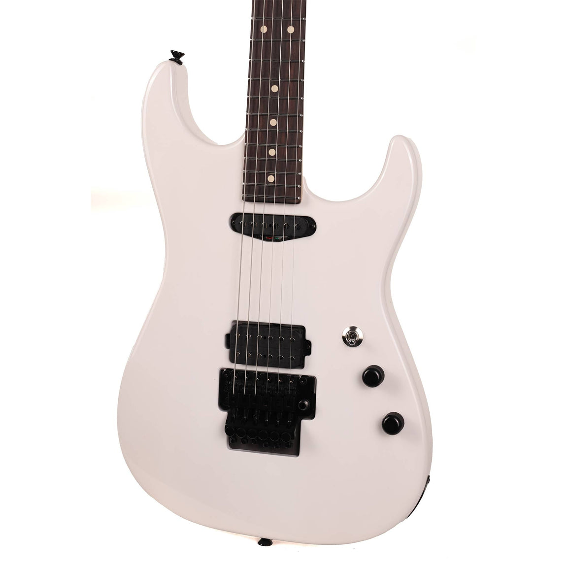 Tom Anderson Pro Am Gloss Arctic White Used | The Music Zoo