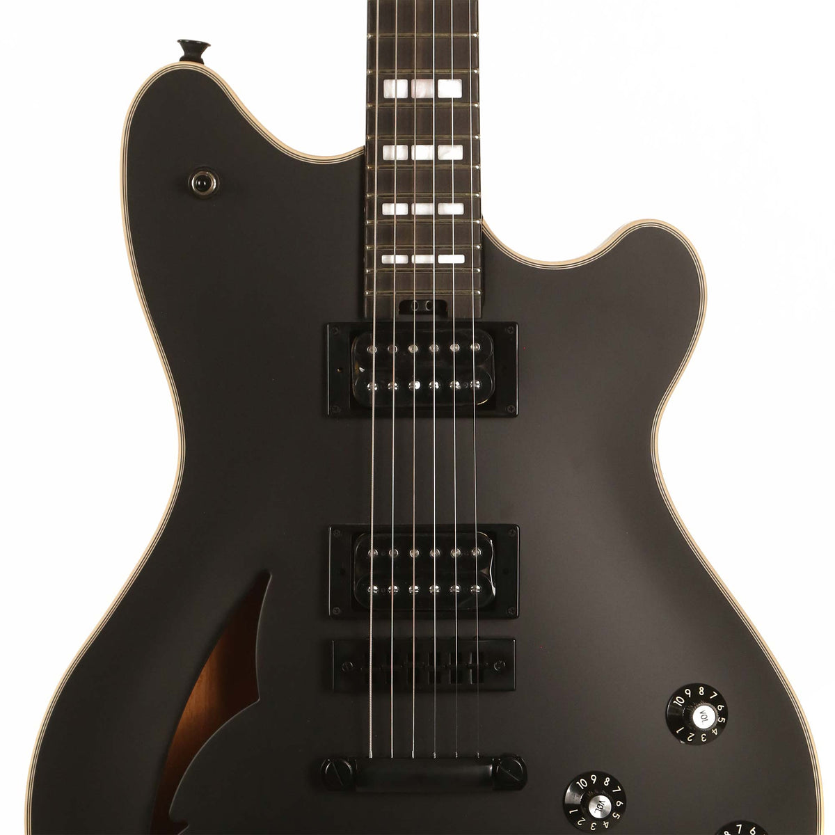 EVH SA126 Special Guitar Solid Stealth Black Ebony — 4