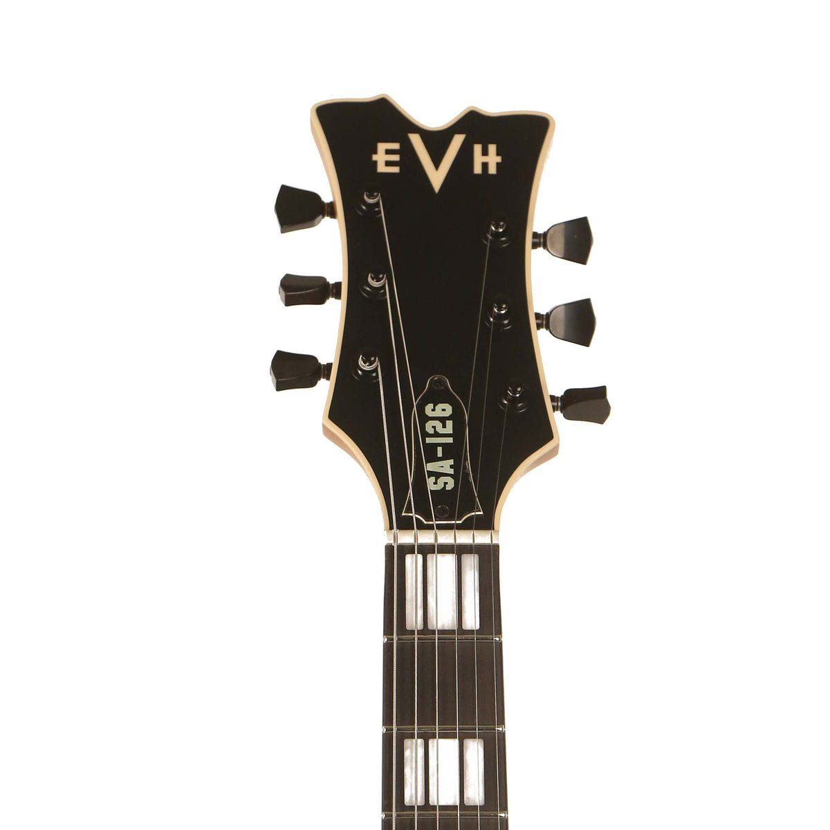 EVH SA126 Special Guitar Solid Stealth Black Ebony — 6