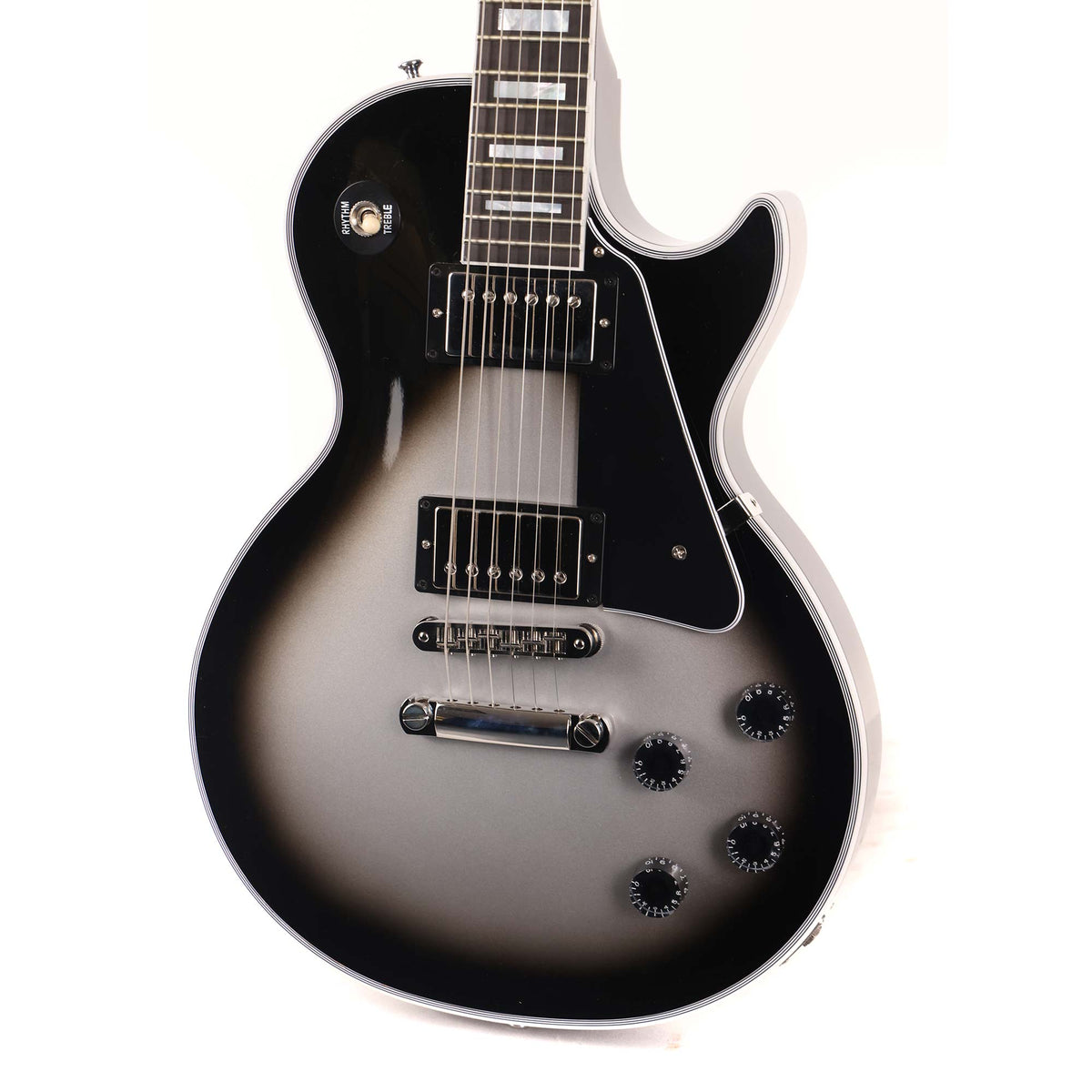 Gibson Custom Shop Les Paul Custom Silverburst — 5