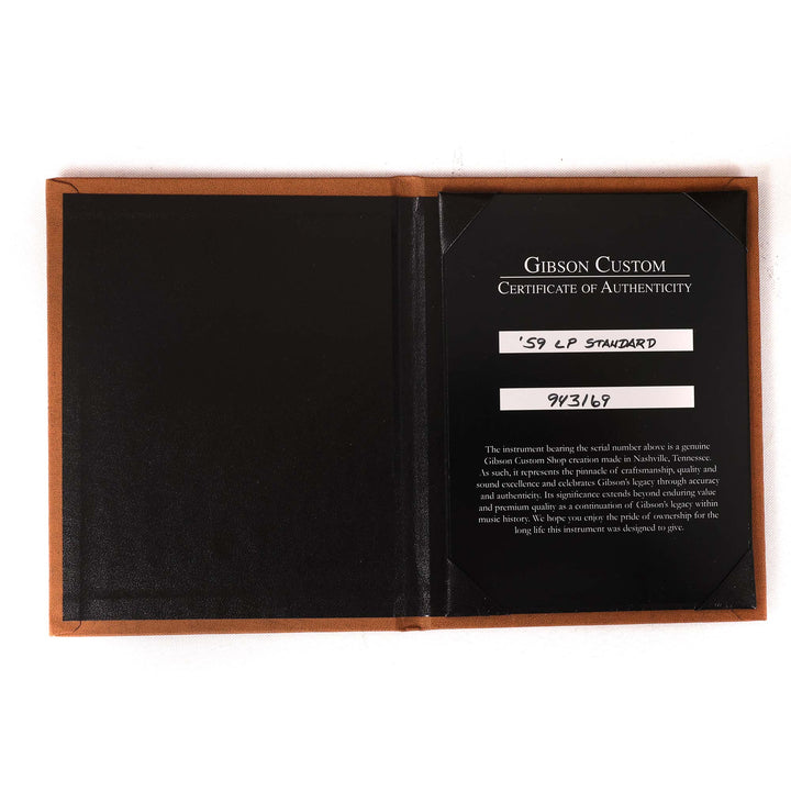 Gibson Custom Shop 1959 Les Paul Standard Reissue VOS Iced Tea 2024