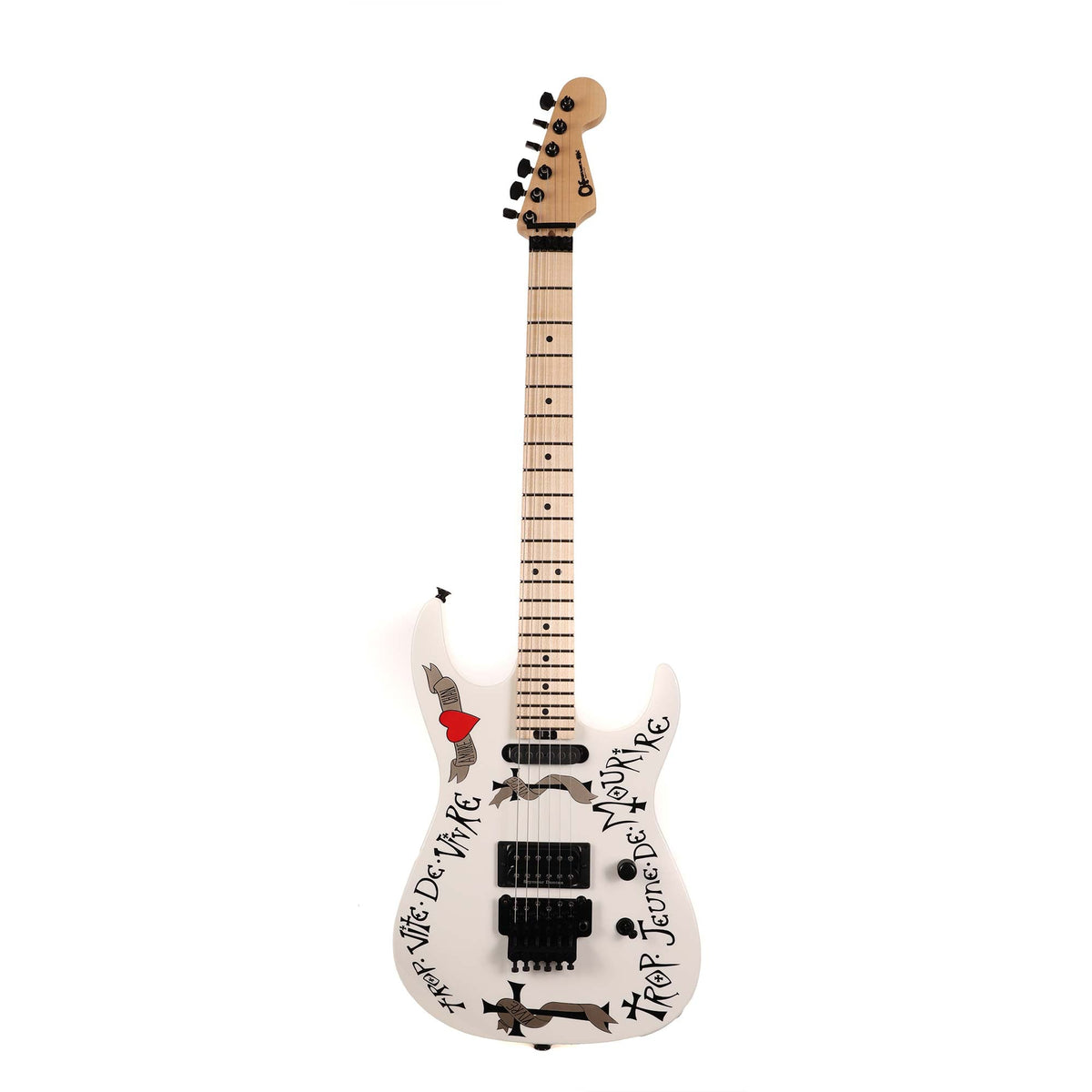Charvel Warren DeMartini USA Signature Frenchie White — 2