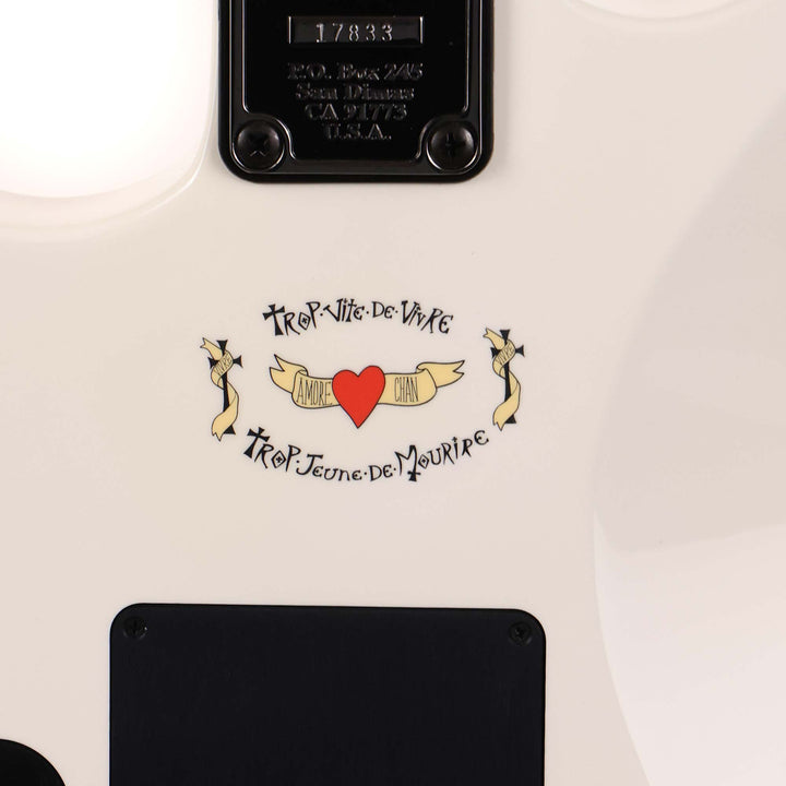 Charvel Warren DeMartini USA Signature Frenchie White