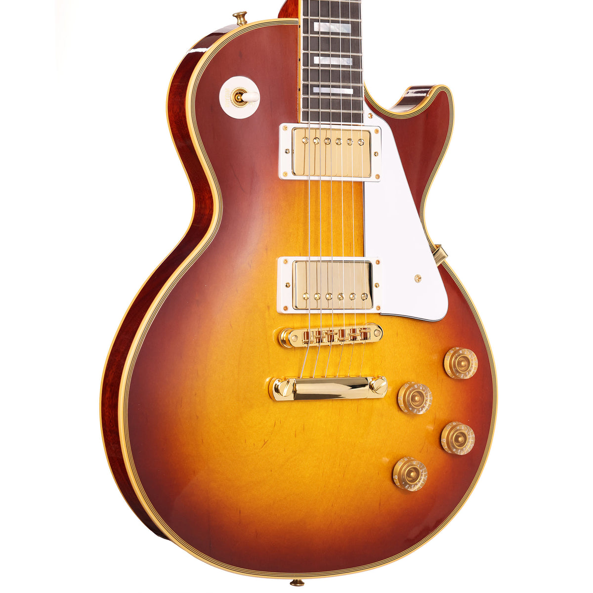 Gibson Custom Shop Les Paul Custom Made 2 Measure Antique Washed Cherry Sunburst — 1