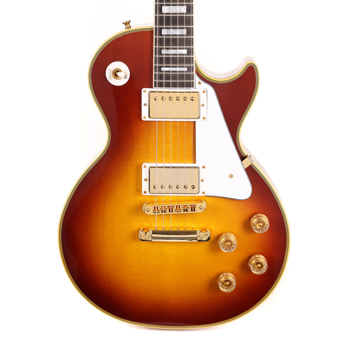 Gibson Custom Shop Les Paul Custom Made 2 Measure Antique Washed Cherry Sunburst — 2