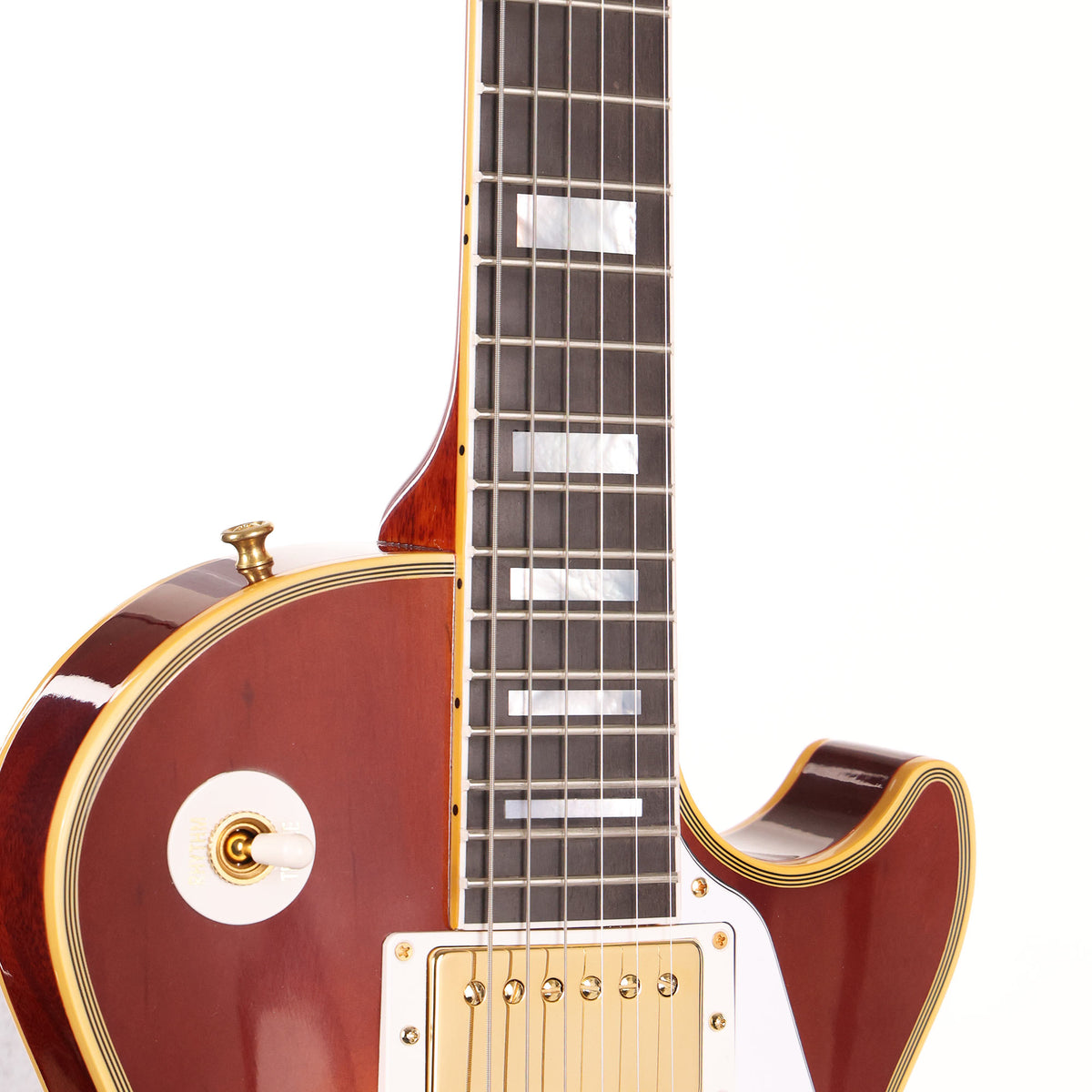 Gibson Custom Shop Les Paul Custom Made 2 Measure Antique Washed Cherry Sunburst — 7