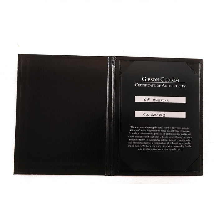 Gibson M2M Les Paul Custom Left-Handed Silverburst