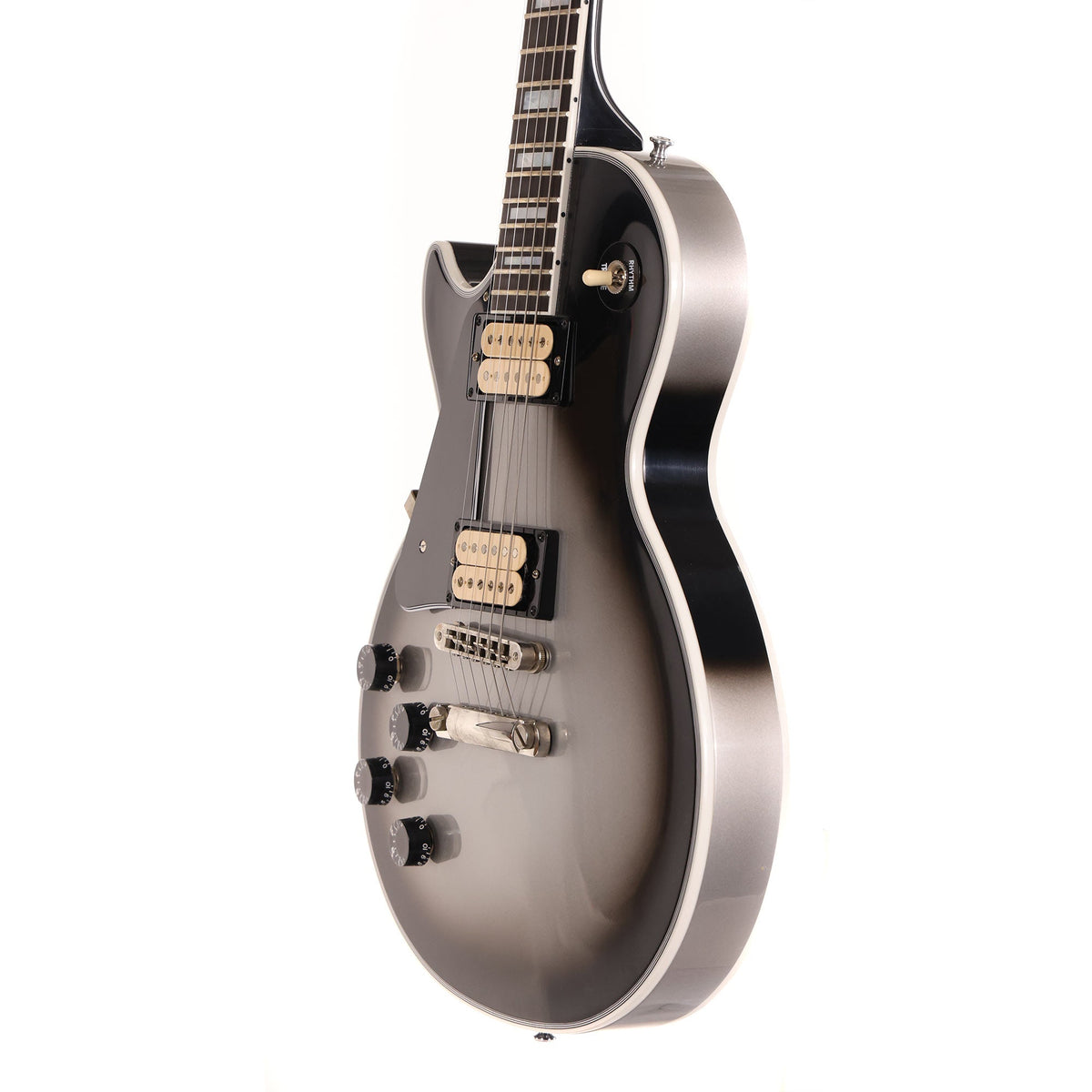 Gibson M2M Les Paul Custom Left-Handed Silverburst Used — 5
