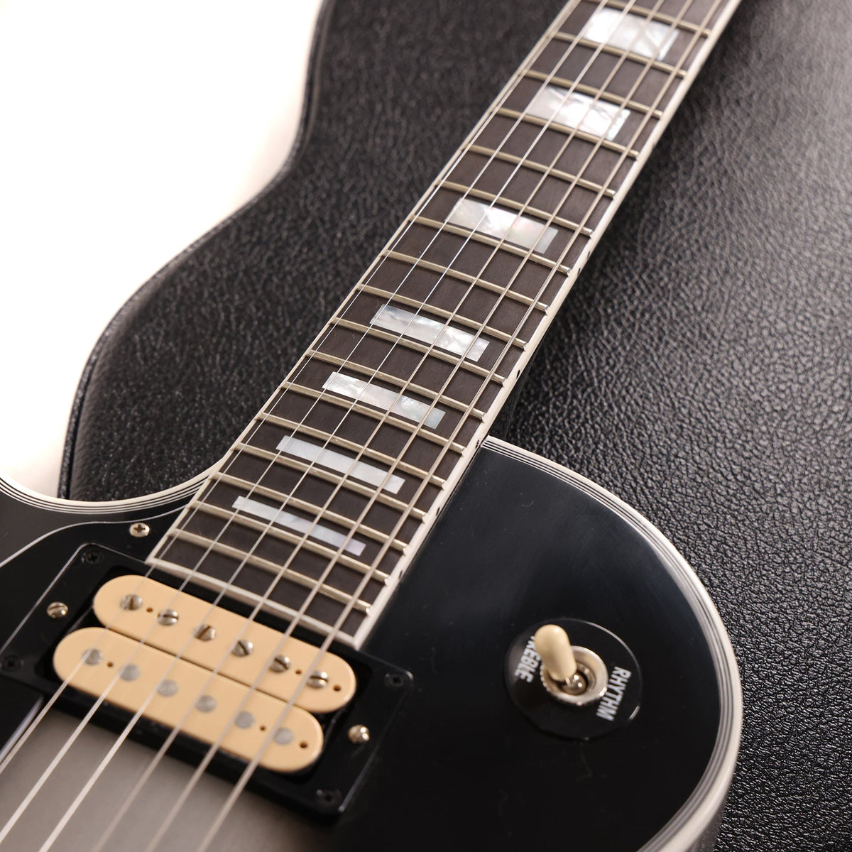 Gibson M2M Les Paul Custom Left-Handed Silverburst Used — 7