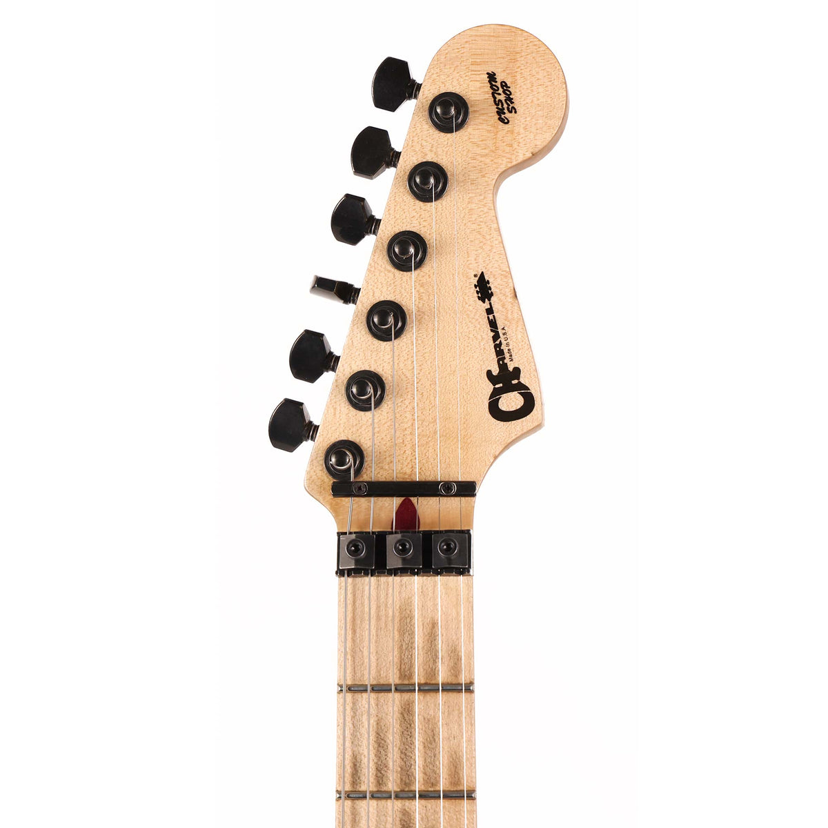Charvel Custom Shop San Dimas Nitro Aged Music Zoo Exclusive Graffiti Yellow — 9