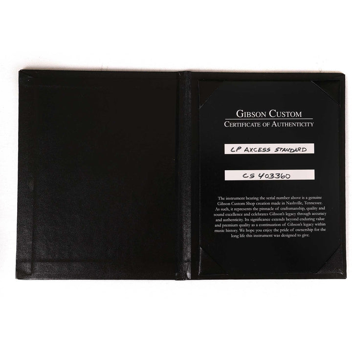 Gibson Custom Shop Les Paul Axcess Standard Inverness Green