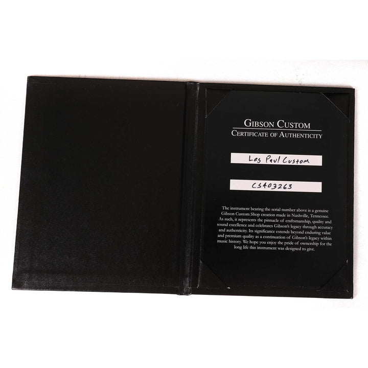 Gibson Custom Shop Les Paul Custom Figured Red Widow