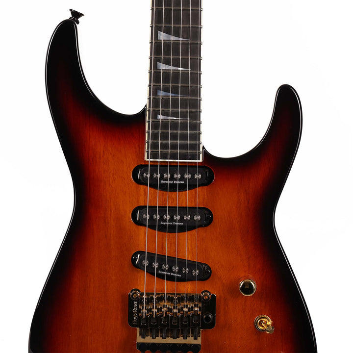 Jackson Custom Shop SL2H-V Soloist SSS 3-Tone Sunburst