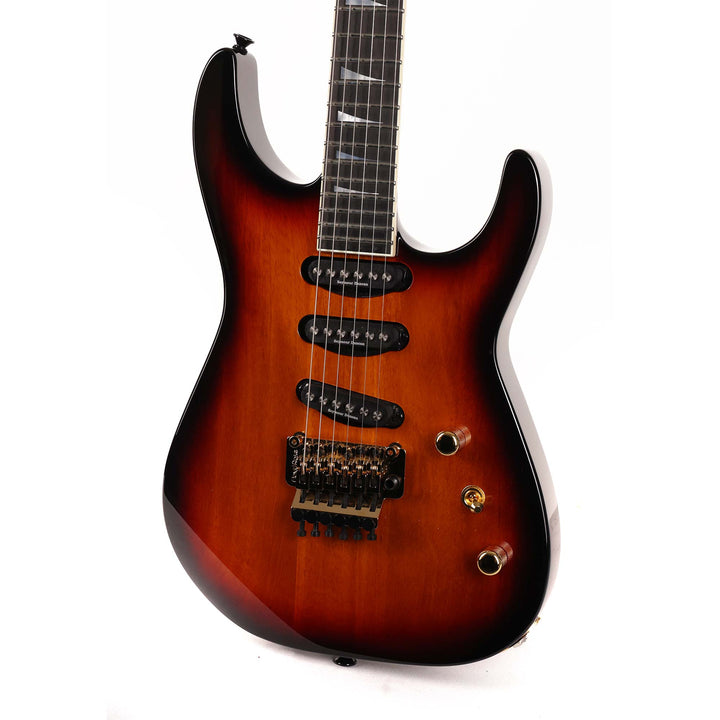 Jackson Custom Shop SL2H-V Soloist SSS 3-Tone Sunburst