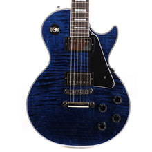 Gibson Custom Shop Les Paul Custom Figured Made 2 Measure Trans Blue Gloss