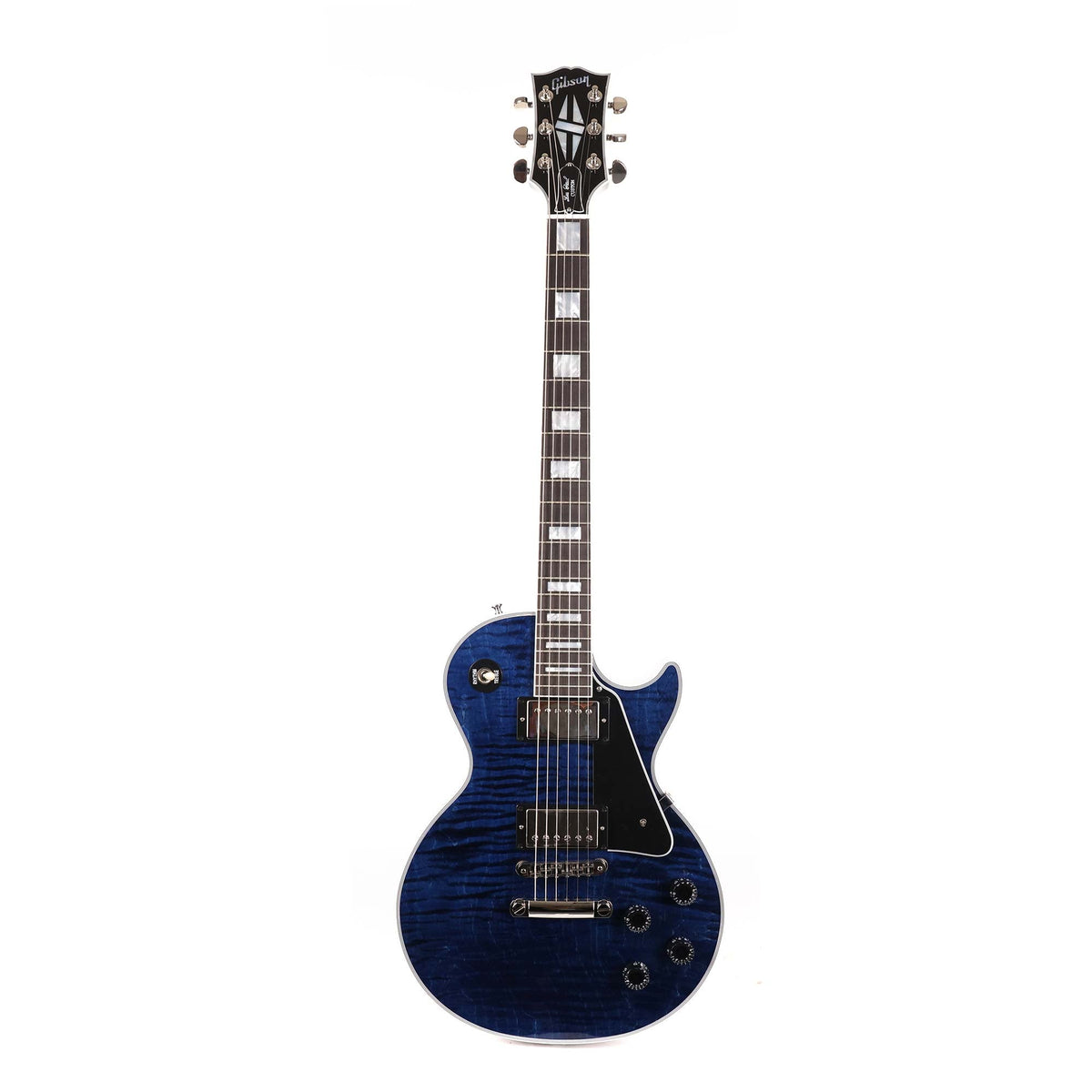 Gibson Custom Shop Les Paul Custom Figured Made 2 Measure Trans Blue Gloss — 2