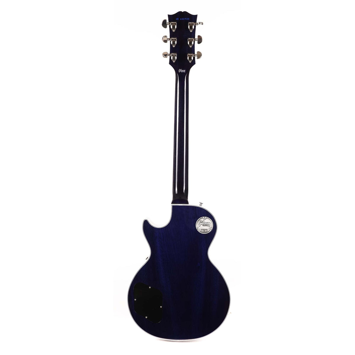 Gibson Custom Shop Les Paul Custom Figured Made 2 Measure Trans Blue Gloss — 3