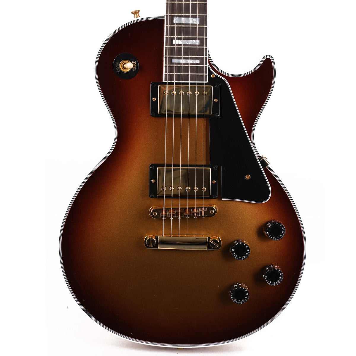 Gibson Custom Shop Les Paul Custom Made 2 Measure Viceroy Goldburst — 1